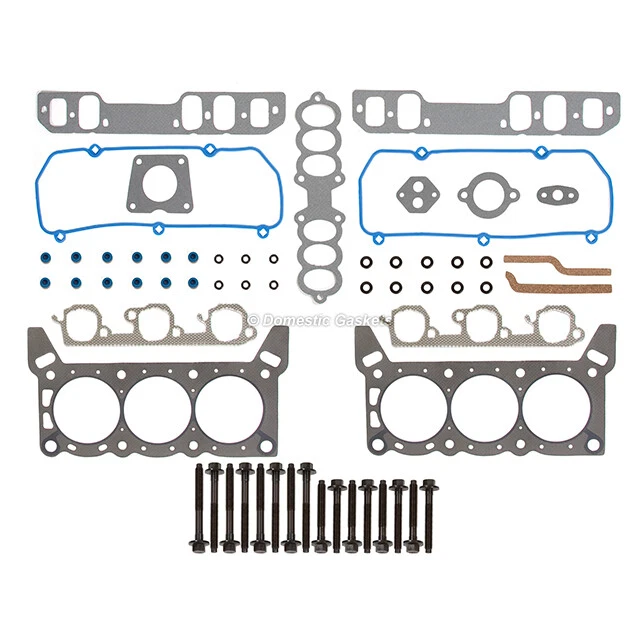 Head Gasket Set Bolts Fits 94-95 Ford Thunderbird Mercury Cougar 3.8L VIN 4 - Image 2 of 4