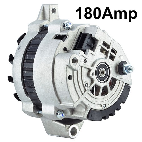 NEW 12V 180A ALTERNATOR FITS GMC G2500 G3500 P2500 P3500 JIMMY 1980'S AL8659X - Picture 2 of 2