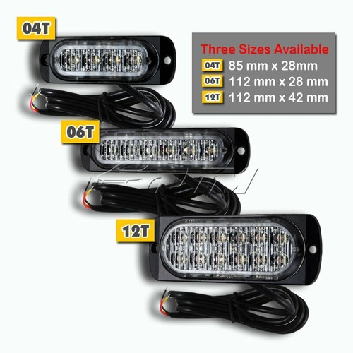 6-LED Super Bright Amber Truck Emergency Flash Beacon Strobe Lights Universal 3 - Bild 5 von 5