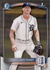 2025 BOWMAN - CHROME PROSPECTS 1ST JACK PENNEY DETROIT TIGERS #BCP-60