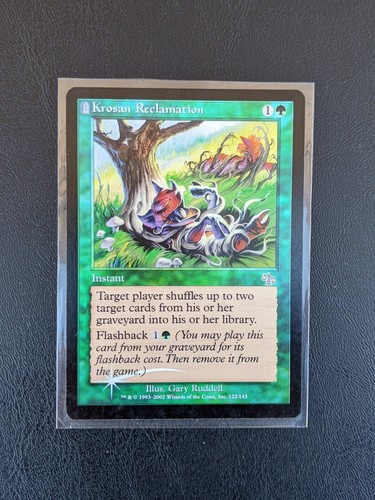 1 x FOIL Krosan Reclamation - Judgment - MTG Magic The Gathering Card - NM