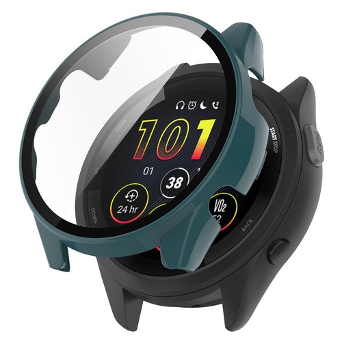 Do Garmin Forerunner 165 165 Muzyka Szkło hartowane Ochraniacz ekranu Cover Case - Zdjęcie 18 z 25