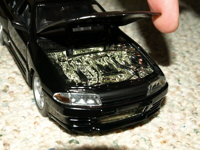 Rare Jada Initial D Nissan Skyline GT-R R32 Diecast Car 1:24