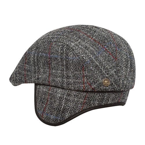 Sterkowski NORTE Harris Tweed Klassische Schiebermütze Winter Berg Ohrenklappe - Bild 5 von 35