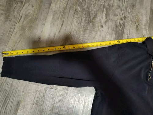 Vintage Burberry London Men's Long Sleeve Polo Faded Black XL Brit Check Pattern - Picture 12 of 16