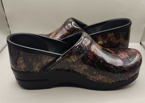 Dansko Brush Stroke Multicolor Clogs 38 EU - Bild 6 von 12