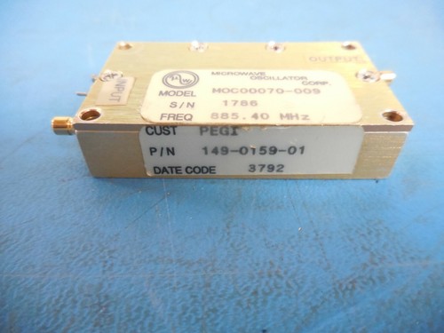Oscilador de microondas Corp MOC00070-009 frecuencia. 885,40 MHz - Imagen 2 de 4