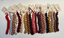 The Thread Gatherer's - Sheep Silk Thread - 18 colors - Wool  Silk - you pick