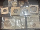 9 US Coins-President $’s -3 Silver Nickels- Steel Cents-mini Penny Clinton Coin