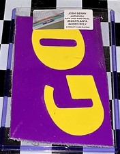 JOSH BERRY RACE USED COMPOSITE 2024 ATLANTA #4 DECISELY NASCAR SHR JB11