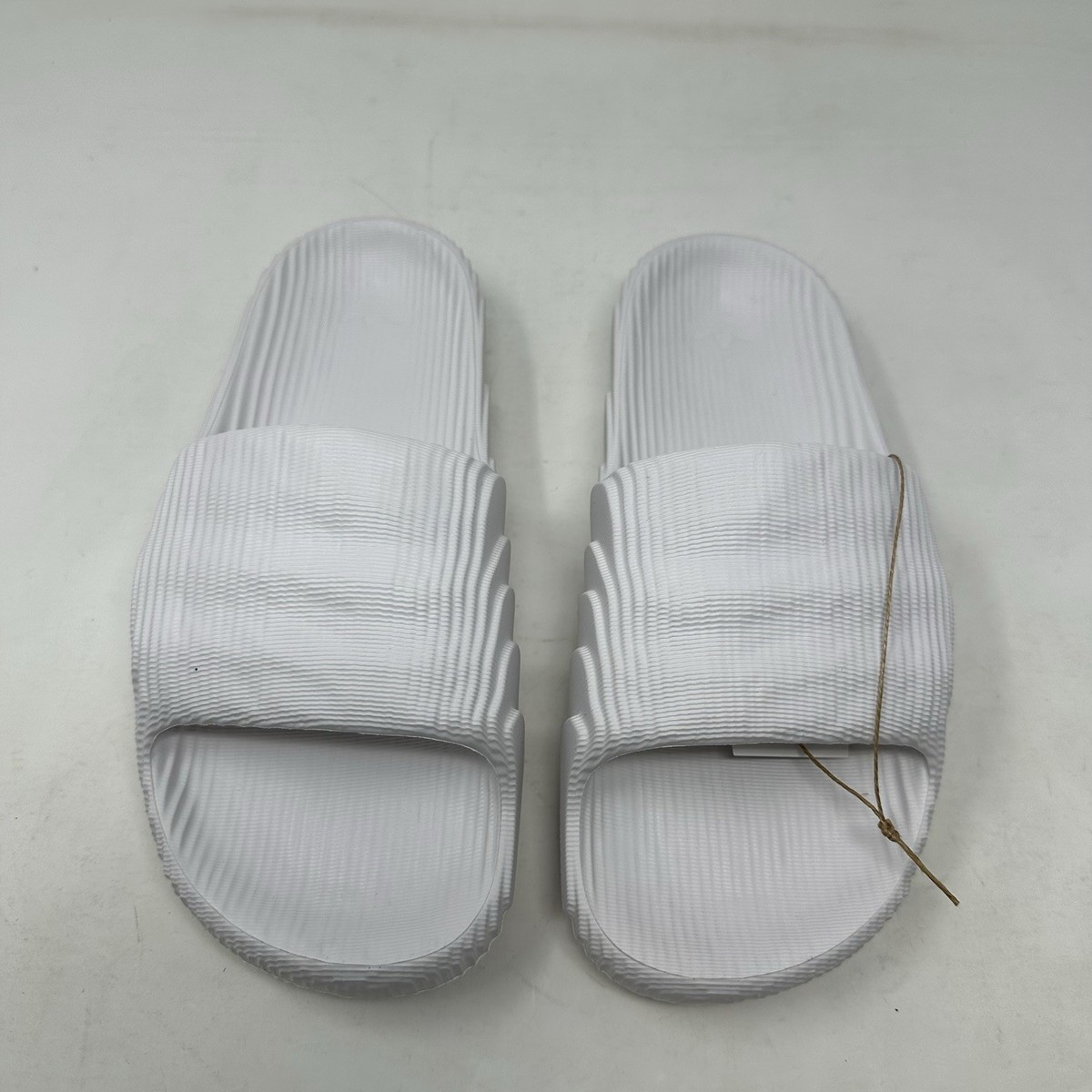 Adidas Adilette 22 Slides “Crystal White” 2022 W/Box