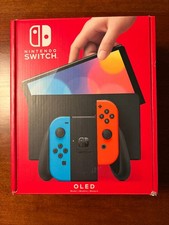 Nintendo Switch OLED Model w/ ADDITIONAL ACCESSORIES Original Box  Packaging