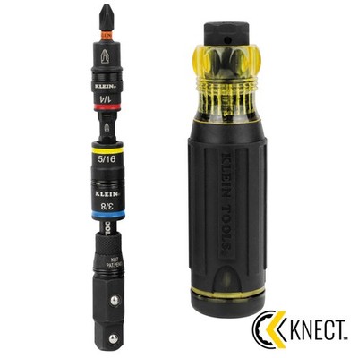 Klein Tools 32517HD KNECT 17-in-1 Impact-Rated Hybrid Screwdriver/Nut Driver