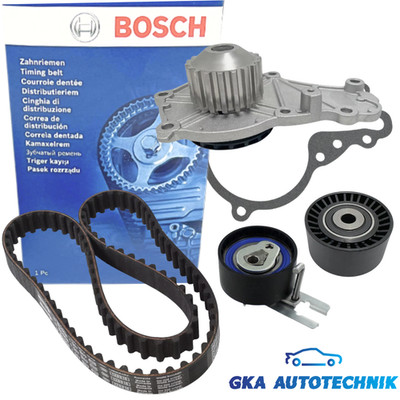 BOSCH Zahnriemen + Rollen Wapu für Citroen Ford Peugeot 1.6 D HDi TDCi