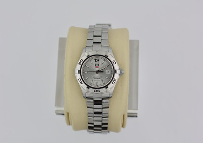 TAG Heuer WAF1412.BA0823 Womens Aquaracer Series Quartz Watch Silver 300M