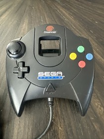 Dreamcast Sega Sports Edition Black Controller - OEM HKT-7700 