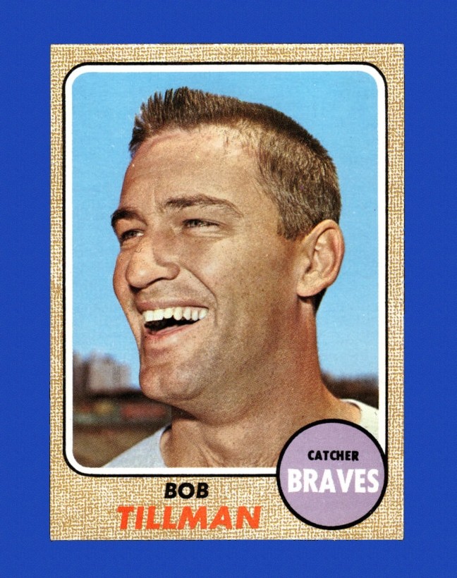 1968 Topps Set-Break #174 Bob Tillman EX-EXMINT *GMCARDS*