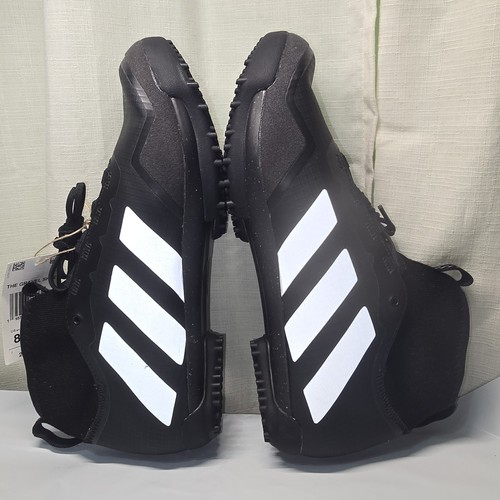 Unisex Talla 8.5 Hombres/9.5 Mujeres Negro Blanco Adidas The Road Zapato Ciclismo Zapato FW4457 - Imagen 4 de 7