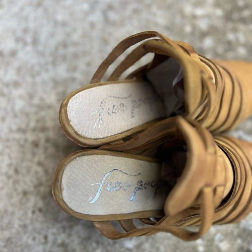 Free People Byron Strappy leather Mules size 39 8.5 - 第 4/7 張圖片
