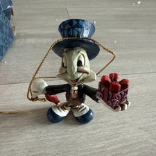 Disney Traditions Jiminy Cricket Hanging Ornament for Christmas Tree Jim Shore