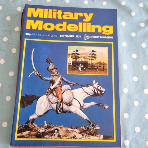 Vintage 1977 Military Modelling Magazines X 9 - Picture 12 of 16