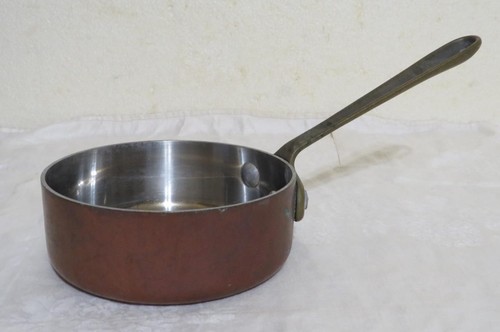 All-Clad 6" Cop*R*Chef Kupfer Soßenpfanne Messinggriff Saute Kochtopf