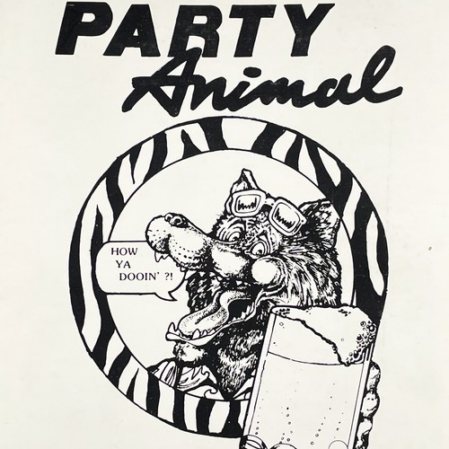 Bally Party Animal Pinball Machine Game Manual Schematics ORIGINAL - Picture 1 of 3