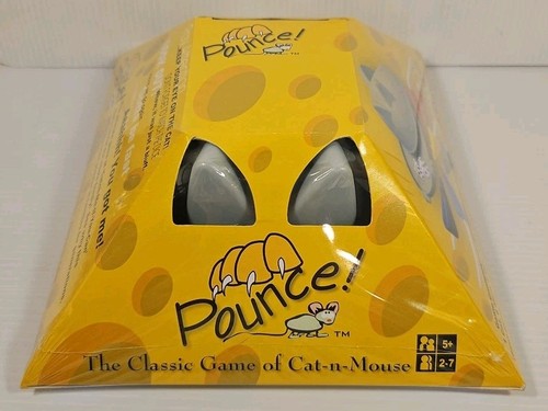 Parlor Gamez Pounce! Board Game Cat & Mouse Dice Game
