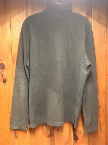 Chaqueta Pullover TNF The North Face Para Hombre Cuarto Cremallera Gris Polar Talla Mediana M - Imagen 6 de 7