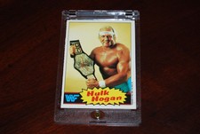 HULK HOGAN 1985 OPC WWF WRESTLING #1 ROOKIE CARD SHARP BEAUTIFUL !