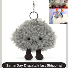 Jelly cat Amuseables Storm Cloud Bag Charm 5.91in Ultra-Soft Perfect Keychain