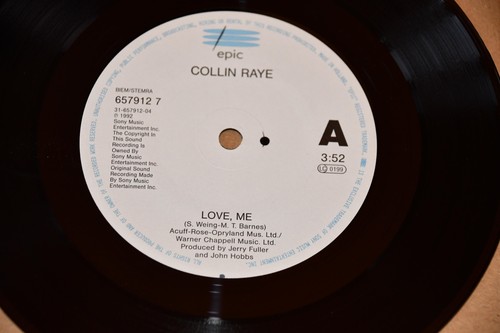 Collin Raye - Love, Me 7 Inch Vinyl Record - Picture 1 of 3