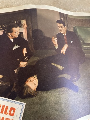 Philo Vance Returns (1947) Original Lobby Card #4 PRC Film Noir Crime - Bild 6 von 10