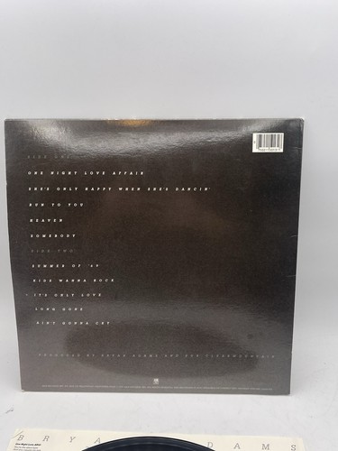 Vintage 1984 Bryan Adams "Reckless" LP - A&M Records, NM+ - Picture 3 of 3
