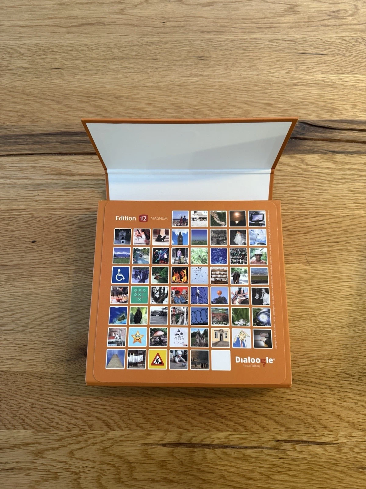 Dialoogle Magnum Edition 12 Picture Group Conversation Team 60 Cards - New