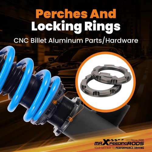 Coilovers Suspension Kit for Ford Mustang GT S197 2005-2014 Damping Adjustable - Picture 3 of 12