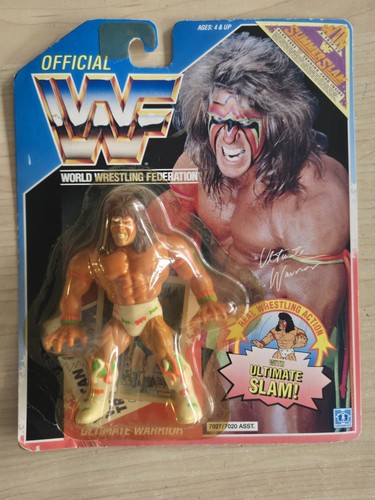 HASBRO VINTAGE Series 2 WWF ULTIMATE WARRIOR Summe...