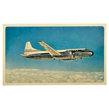 Vintage 1950 United Airlines Mainliner Convairs in Flight Postcard