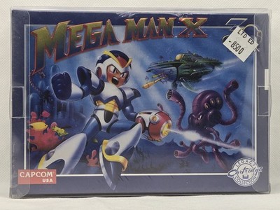 Mega Man X 30th Anniversary SNES Legacy Cartridge iam8bit   New Sealed