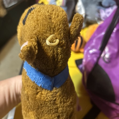 Vintage Cartoon Network Vinyl lila Scooby-Doo Büchertasche mit Scooby Plüsch - Bild 6 von 7