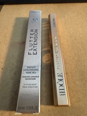 Lancôme Flutter Extension Instant  Lengthening Mascara 01 True Black .28oz  NIB