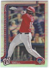 Josh Bell 2025 Topps Chrome Refractor Parallel SP #263 Nationals