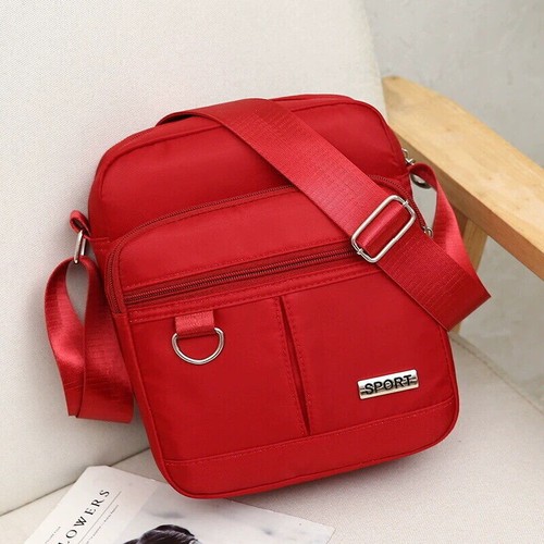 Damen Umhängetasche Messenger Bag Schultertasche Handtasche Reisetasche Urlaub - Bild 8 von 18