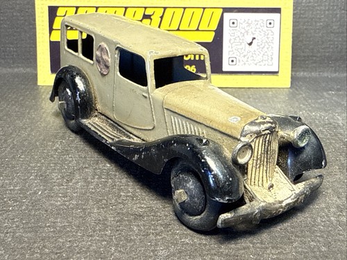 1946-48 Dinky Toys - 30f  BENTLEY AMBULANCE (Open Windows) - Black/Grey - No Box - Picture 7 of 10