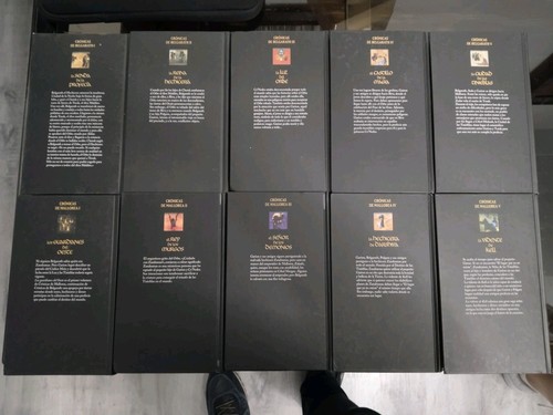 CRONICAS DE BELGARATH Y MALLOREA COMPLETAS, 10 TOMOS PLANETA COMPLETA LOTE - Imagen 2 de 4