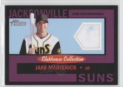 2013 Topps Heritage Minor League Edition Black 35/50 Jake Marisnick #CCR-JM 0v1
