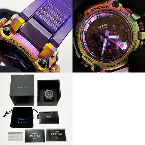 G-Shock Mtg-B3000Prb-1Ajr Radio Solar Aurora Oval Men'S Watch - Picture 8 of 8