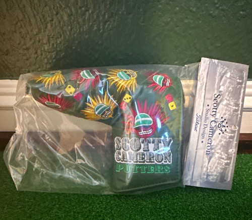 Scotty Cameron 2023 TCC Agave Gambler Blade Putter Headcover NIB Limited