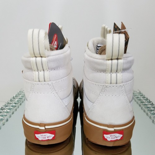 NUOVO VANS SK8-Hi MTE-2 Primaloft Scamosciato "Cream Gum" - Uomo 7 Donna 8,5 - 507698 - Foto 7 di 12