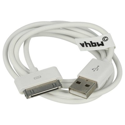 USB-Kabel für Apple iPod 6 Gen. (Classic) - A1238 - 160Gb MP3 Player weiß